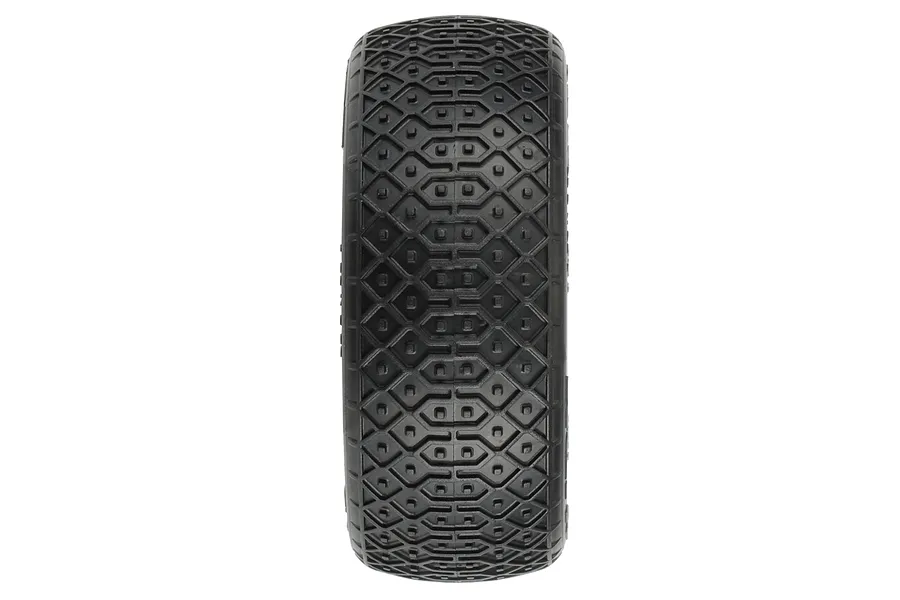 A single Pro-Line 2.2 inch Electron S3 4WD front RC buggy tyre viewed from the tread side against a white background.