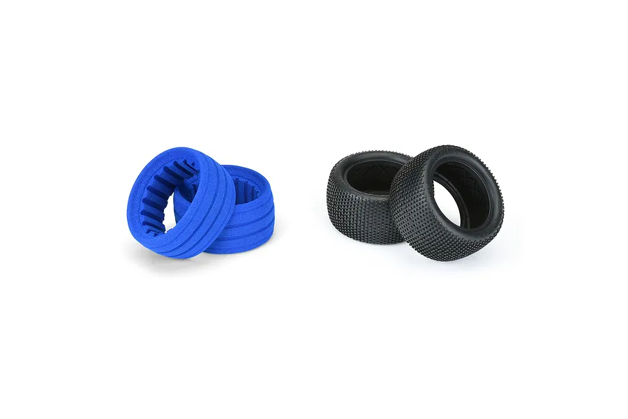 Pro-Line 2.2&amp;quot; Hole Shot 3.0 M3 4WD Rear Tyres with Foams 2Pcs image 152954