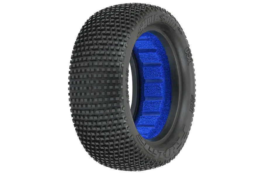 Pro-Line 2.2&amp;quot; Hole Shot 3.0 M4 4WD Front Tyres with Foams 2Pcs image 1