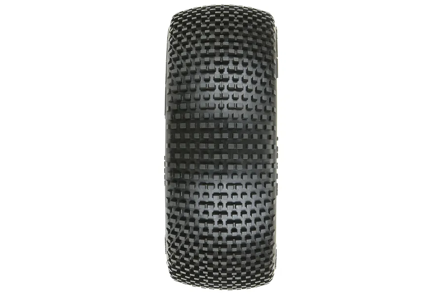 A single Pro-Line 2.2 inch Hole Shot 3.0 RC buggy tyre viewed from the tread side against a white background.