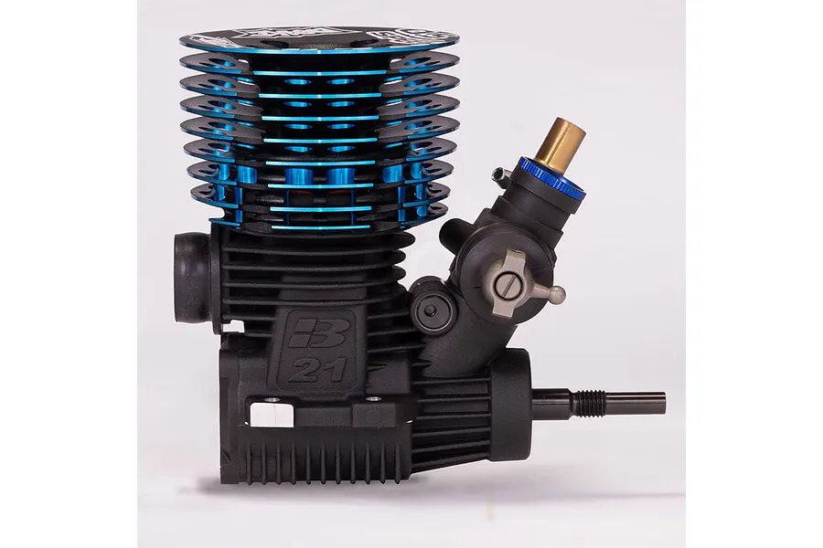 O.S. Engines Speed B21 Adam Drake 4 .21 Buggy Engine with T-2090 Exhaust Pipe image 152987