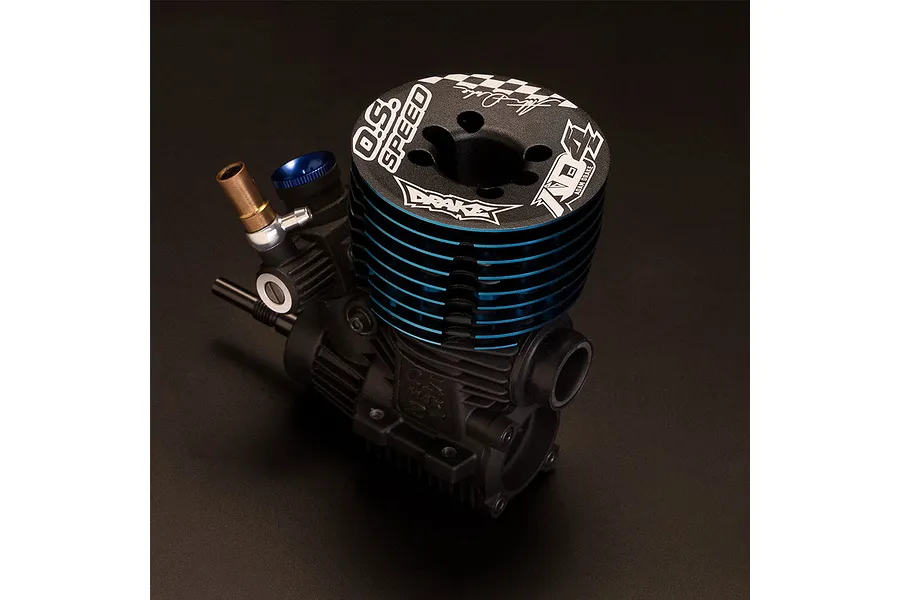 O.S. Engines Speed B21 Adam Drake 4 .21 Buggy Engine with T-2090 Exhaust Pipe image 152989