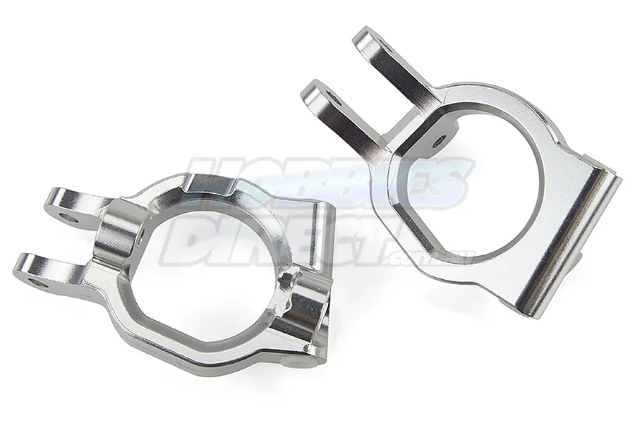 Area RC Silver Aluminium DBXL Front Hub Carrier Set image 15365