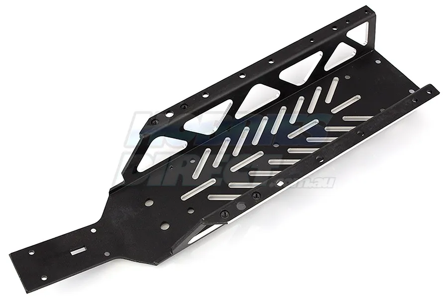 Rovan Gunmetal Aluminium CNC Lightened Main Chassis image 15481