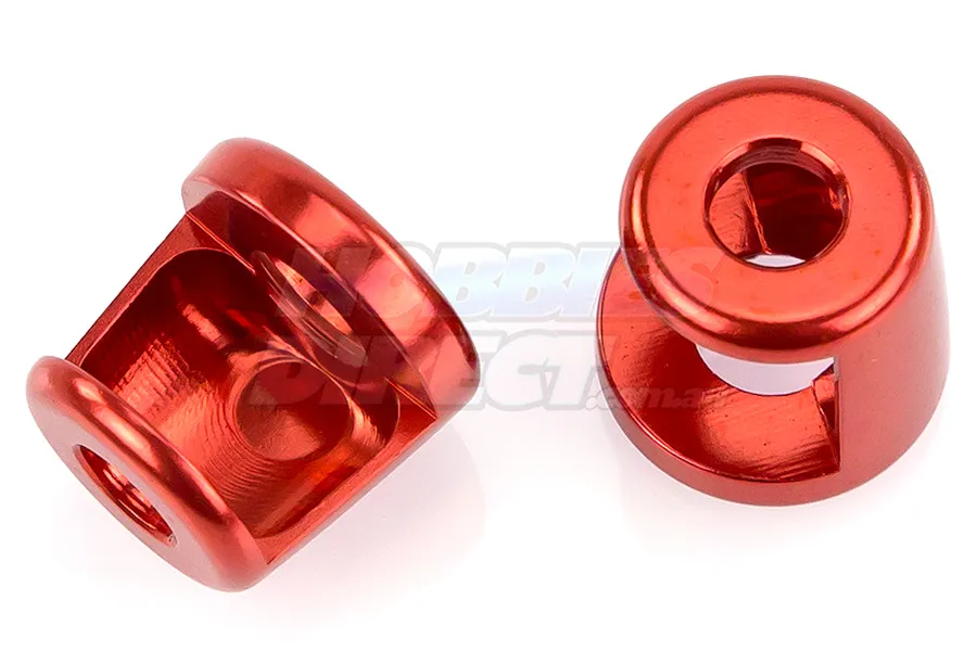 Rovan Orange Aluminium Front Upper Shock Protectors 2Pcs image 15532