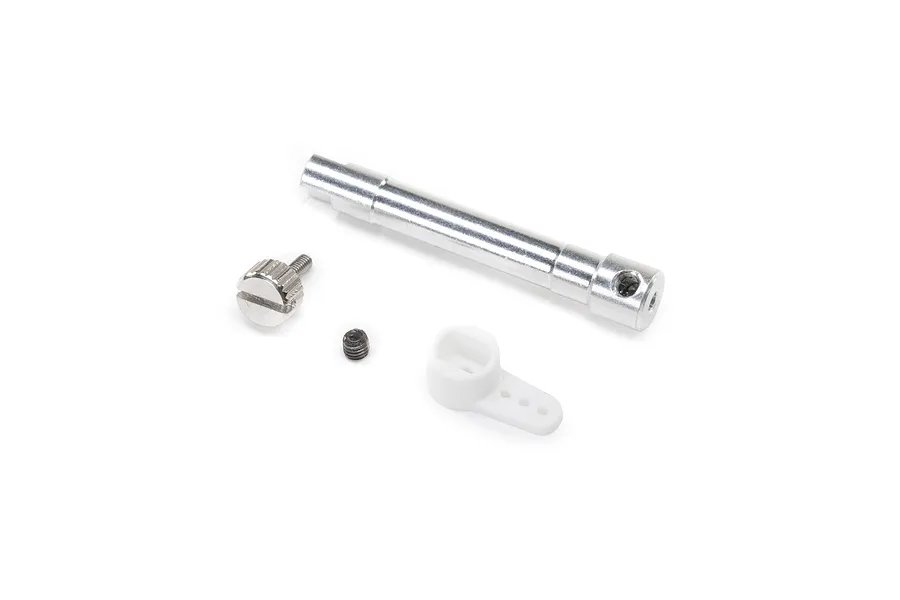 E-Flite Aluminium Nose Gear Support Shaft - Silver image 1