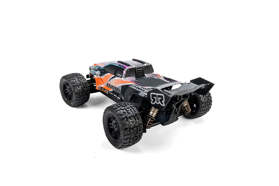 Pro-Line 1/16 Racing Jaeger MT Tyres on Black Split Six Rims - Glued Wheels 2Pcs image 9