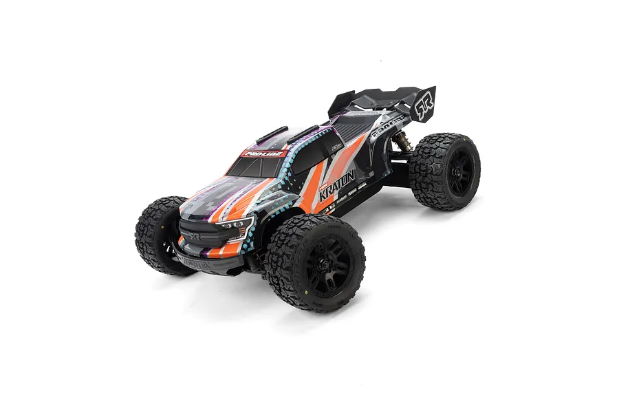 Pro-Line 1/16 Racing Jaeger MT Tyres on Black Split Six Rims - Glued Wheels 2Pcs image 14