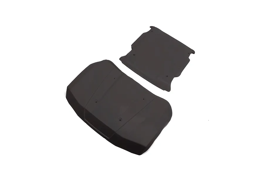 Losi Hood and Roof Body Panels 2Pcs - Black image 1
