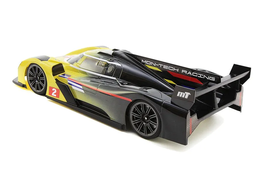 MonTech 1/10 190mm CV Series LMH GT Unpainted Body Shell - Clear image 2