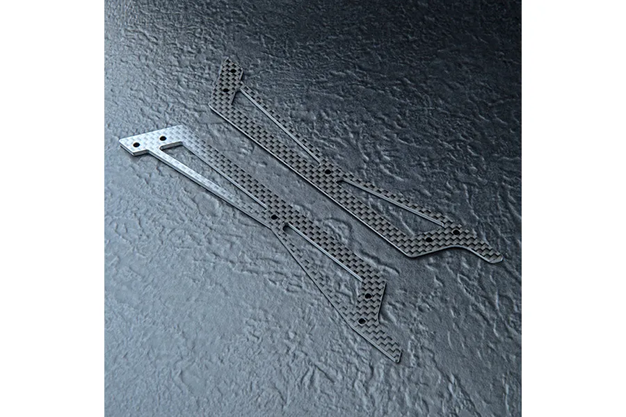 MST Carbon 2.5mm Lightweight Bulkhead Set 2Pcs image 1