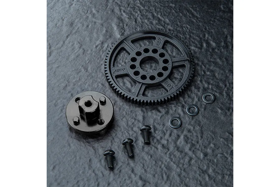 MST Aluminium Spur Gear Holder - Black image 1