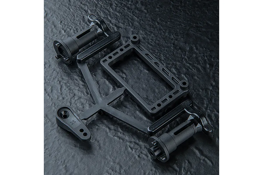 MST Spool Unit &amp;amp; Servo Mount Set - Black image 1