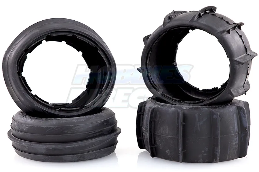 Rovan 4.7/5.5&amp;quot; Baja 5B Rear Sand Buster Tyres Set image 15675