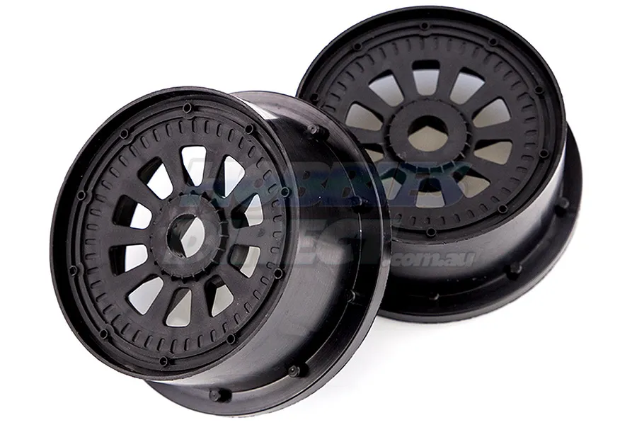 Rovan 4.7/5.5&amp;quot; 5IVE-T Black Rims Set 2Pcs image 15676