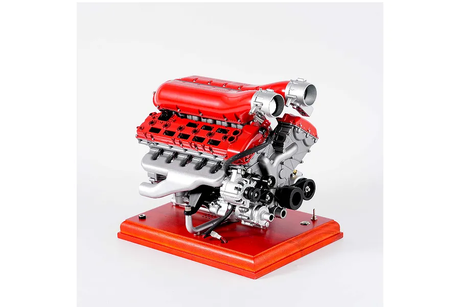Teching DM108 V12 Engine Scaled Metal Model Kit image 2