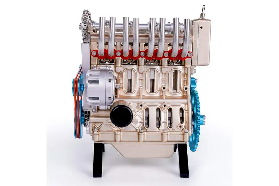 Teching DM113 Four Cylinder Scaled Metal Model Kit image 5