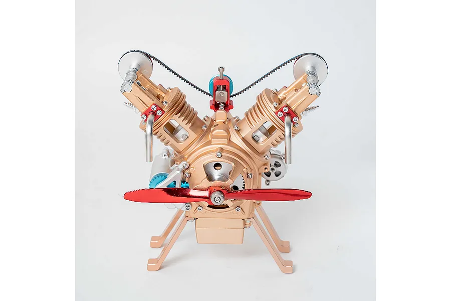 Teching M114 V2 Engine Scaled Metal Model Kit image 2