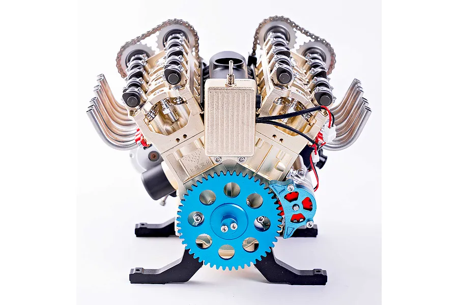 Teching DM118 V8 Engine Scaled Metal Model Kit image 3