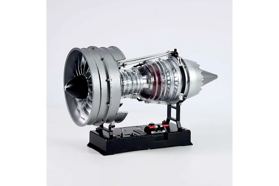 Teching 1/15 DM121 Civil Turbofan Engine Scaled Metal Model Kit image 1