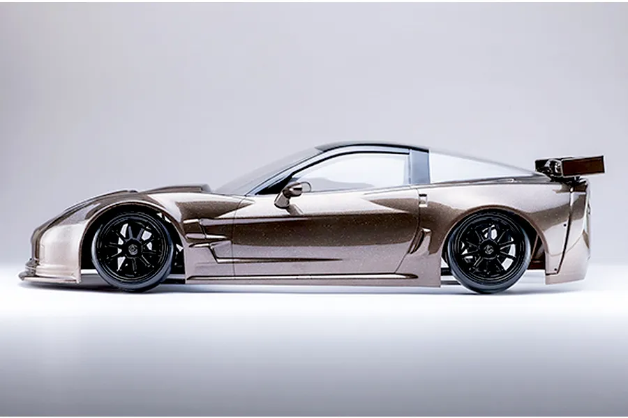 Killerbody Corvette GT2 Unpainted Body Shell - Clear image 3