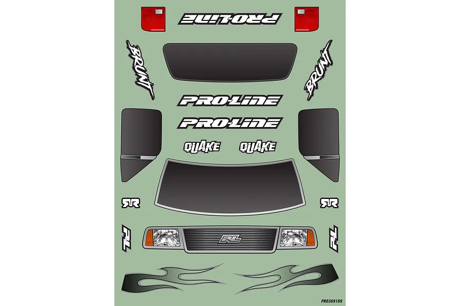 Pro-Line 1/10 Brunt Unpainted Body Shell - Clear image 13