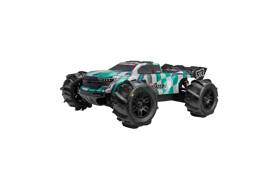Pro-Line 1/16 Brute Limited Edition Painted Clipless Body Shell - Checkmate image 18