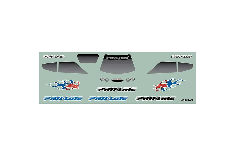 Pro-Line 1/28 Micro-T Limited Edition Painted Body Shell - Crowd Pleazer Templeman image 10