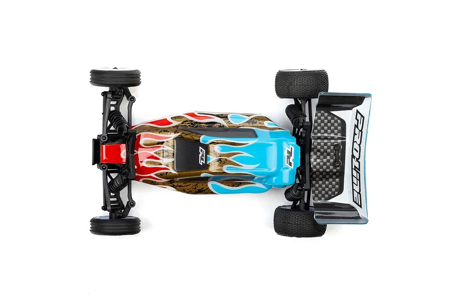 Pro-Line 1/28 Micro-B Limited Edition Painted Body Shell with ESC Relocator - Crowd Pleazer Templeman image 5