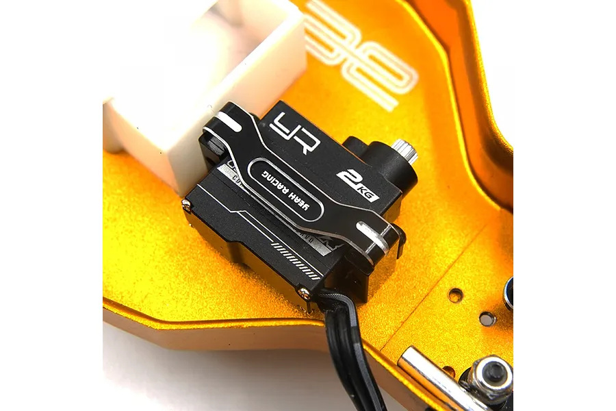 Yeah Racing Aluminium Servo Mount - Black image 4