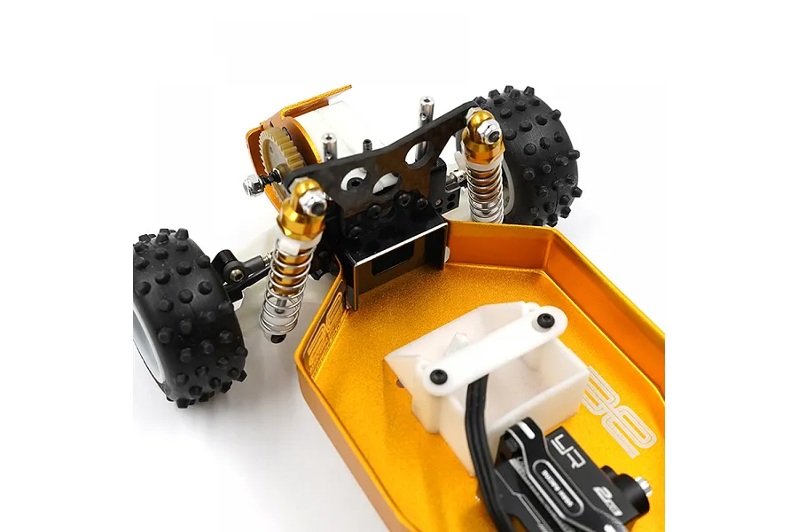 Yeah Racing Aluminium Rear Bulkhead - Black image 3