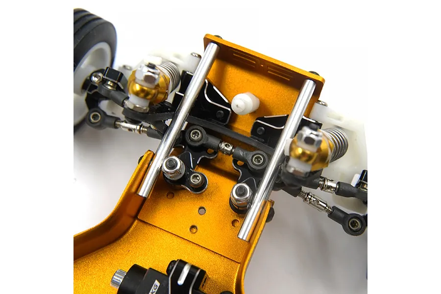 Yeah Racing Aluminium Front Lower Arm Mounts 2Pcs - Black image 3