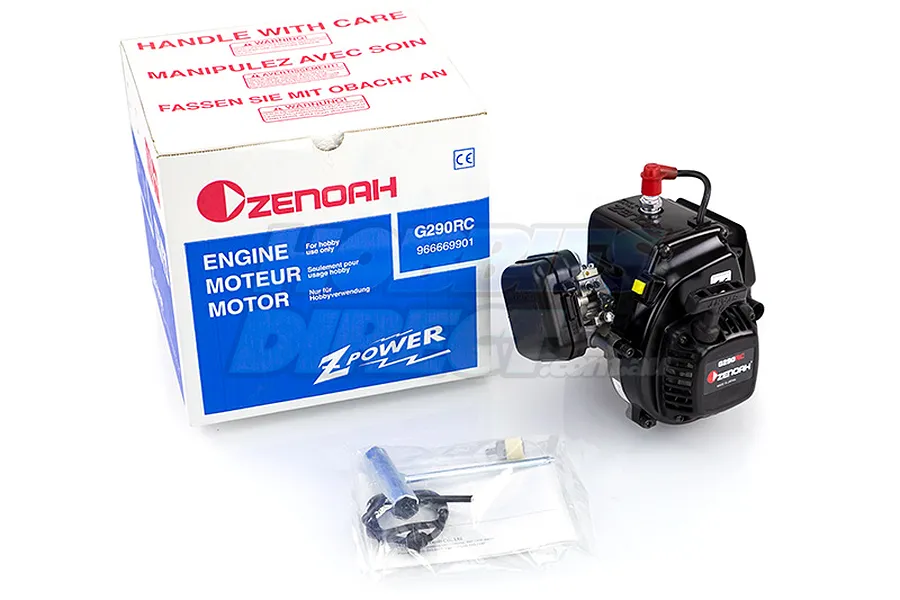Zenoah G290RC 29cc 4 Bolt 2 Stroke Engine /w Walbro WT-990 Carburettor image 15722