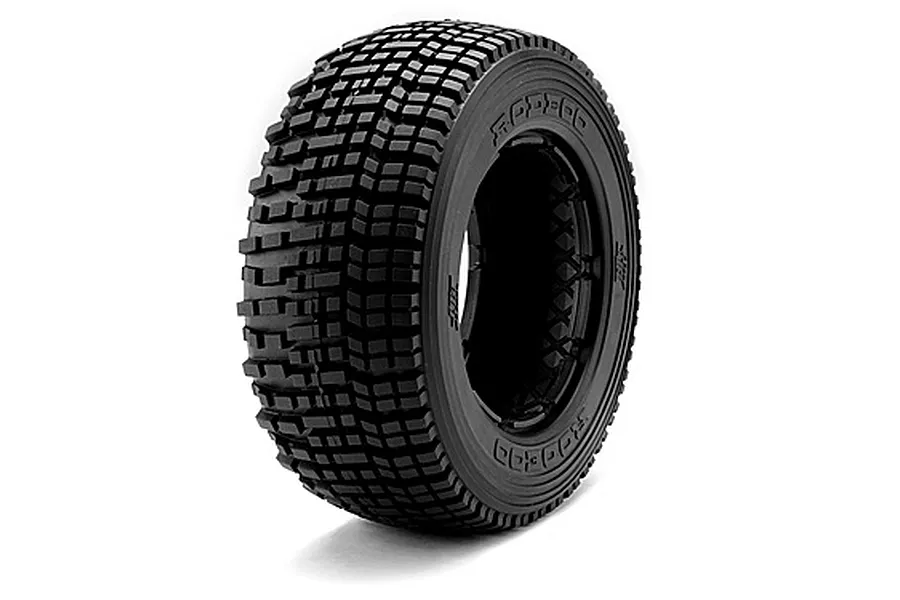 HB 4.7/5.5&amp;quot; Baja 5T/5SC Front Rodeoo (White Compound) Tyres 2Pcs image 15726