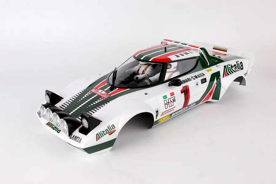 Killerbody Lancia Stratos Gr.4 Painted Cockpit - Black/White image 6
