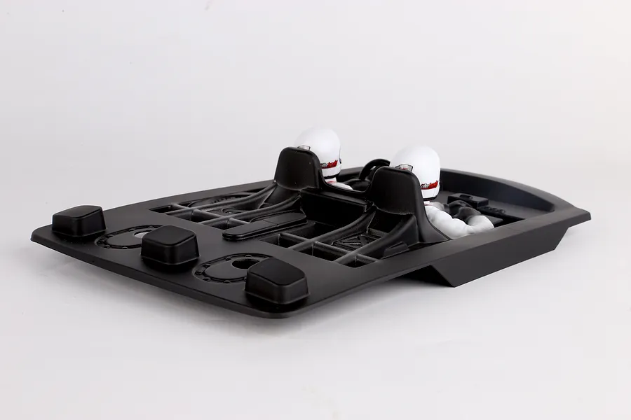 Killerbody Lancia Stratos Gr.4 Painted Cockpit - Black/White image 8