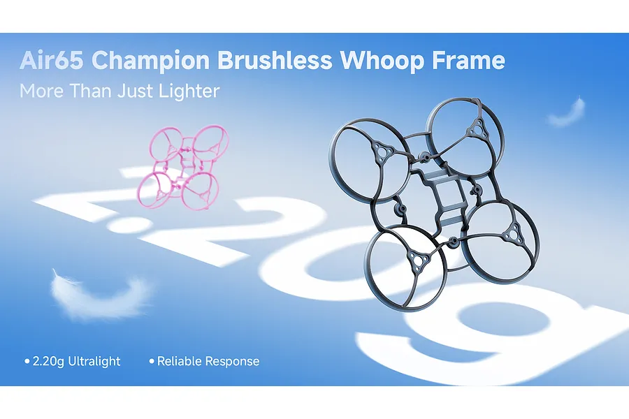 BetaFPV Champion Frame - Clear Grey image 3