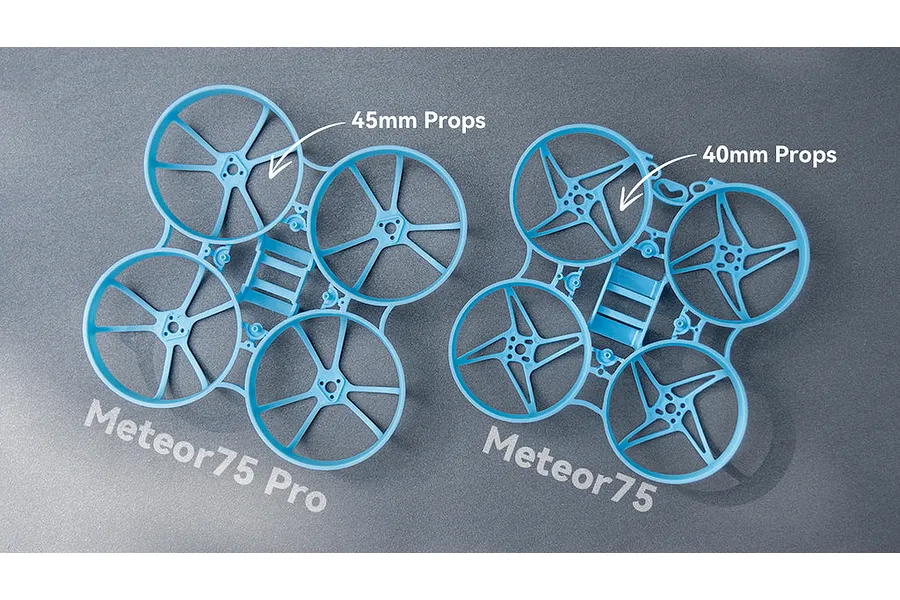 BetaFPV Meteor 75 Pro Frame - Blue image 5