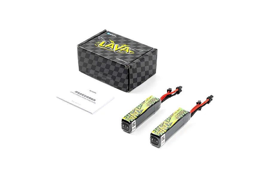 BetaFPV 11.4V 680mAh 95C 3S LiHV Soft Case LiPo Battery 2Pcs image 5