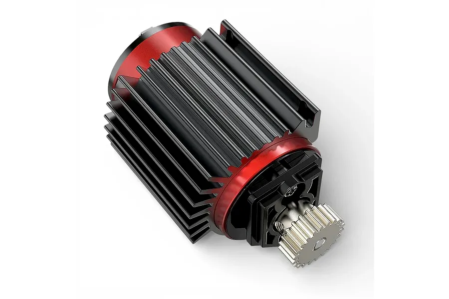 MJX RC 2845 4200kV Brushless Motor with Heatsink and Pinion image 1
