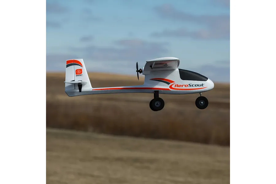 Hobbyzone Aeroscout S 2 1.1M RC Plane with SAFE Technology and Realflight Trainer image 2