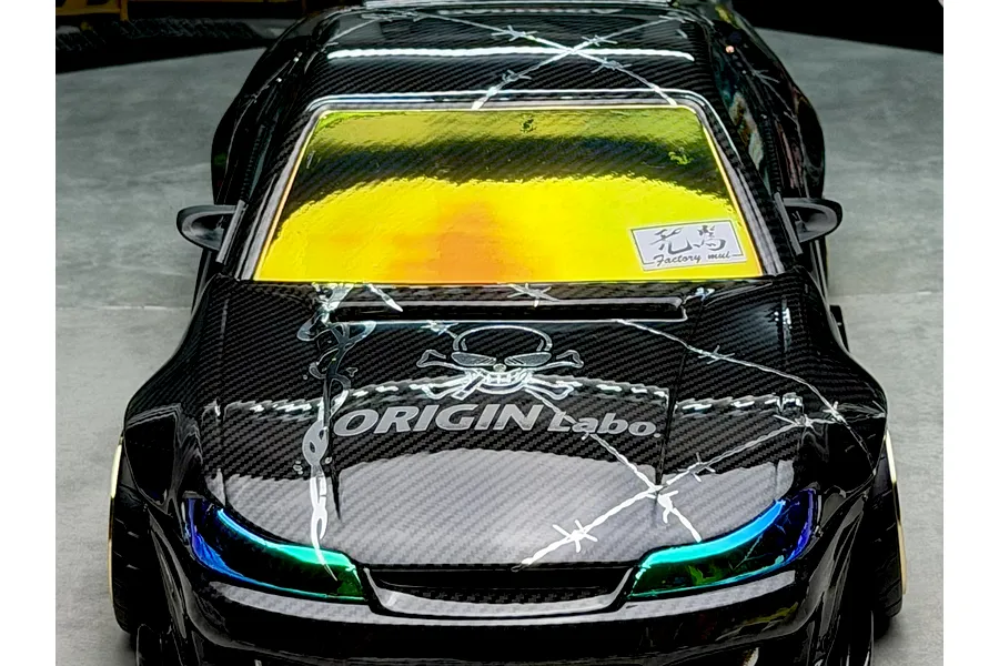 Pandora RC Aurora Window Sticker - Yellow image 2