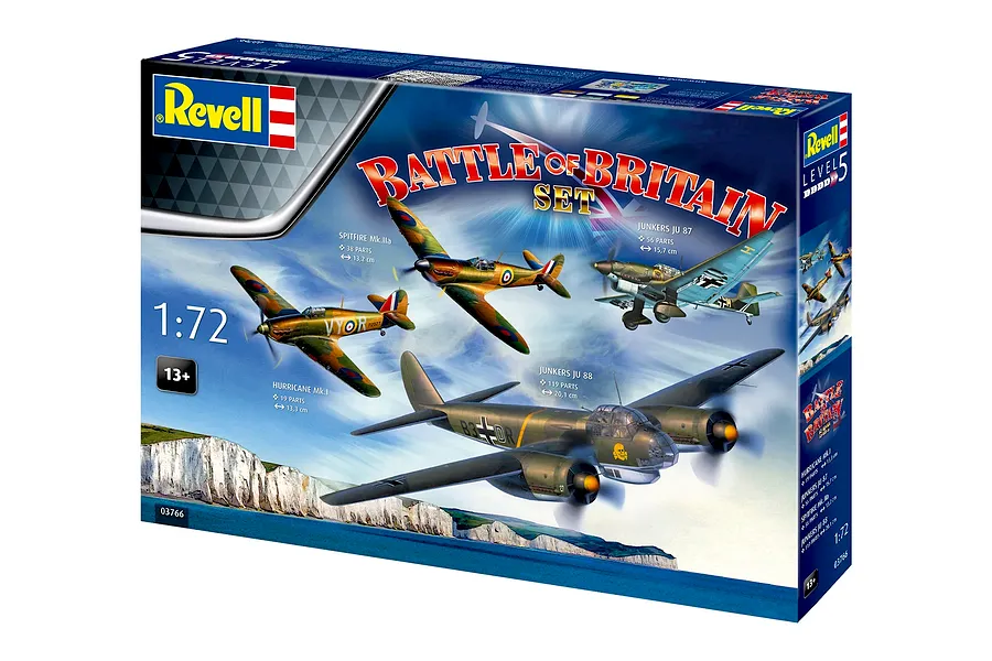 Revell 1/72 Spitfire Battle of Britain 85th Anniversary Set Scaled Plastic Model Kit image 4