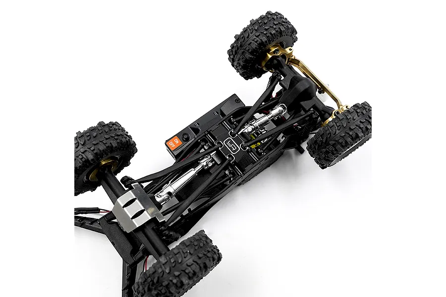 Yeah Racing 1/30 Aluminium Skid Plate - Black image 3