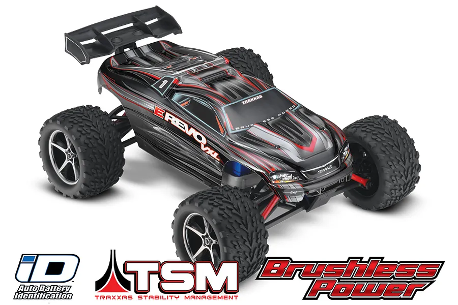Traxxas E-Revo VXL RC Truck Electric Brushless 4WD 1/16 Scale RTR image 15832