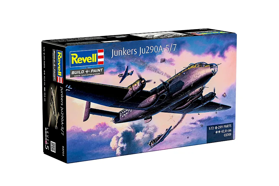 Revell 1/72 Junkers Ju290A-5/7 “Sea Eagle” Scaled Plastic Model Kit image 10