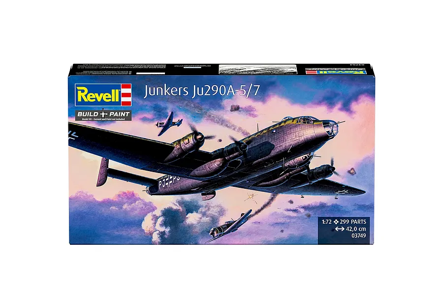 Revell 1/72 Junkers Ju290A-5/7 “Sea Eagle” Scaled Plastic Model Kit image 11