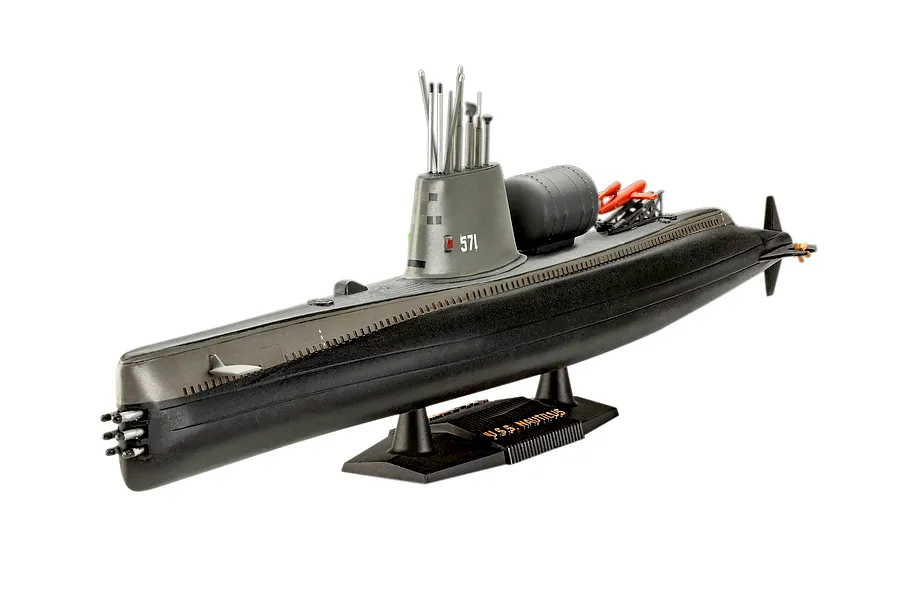 Revell 1/305 U.S.S. Nautilus Submarine Scaled Plastic Model Kit image 3