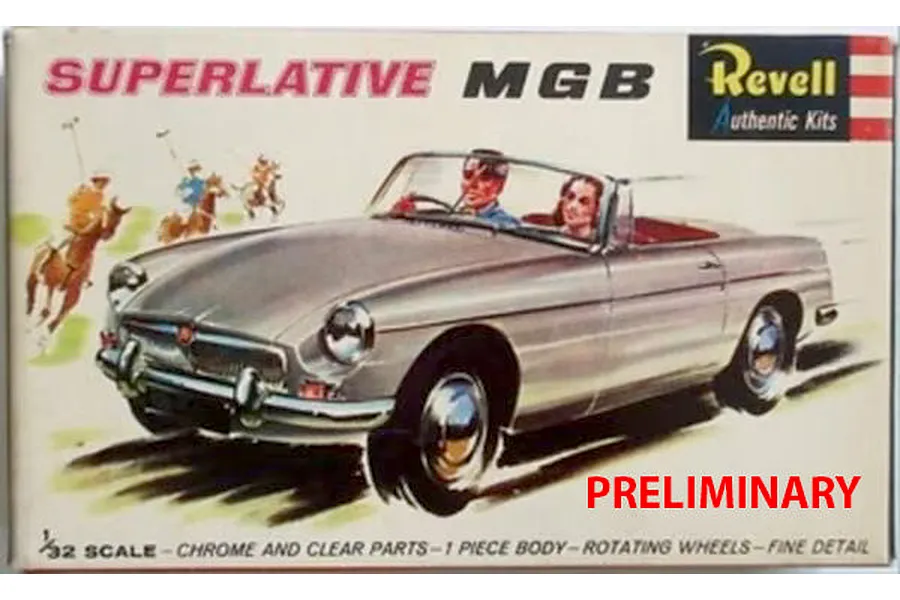 Revell 1/32 MGB Roadster Scaled Plastic Model Kit image 2