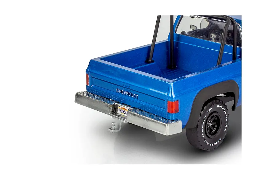 Revell 1/25 1978 Chevy 4X4 Pickup with Go-Kart &amp;amp; Trailer Scaled Plastic Model Kit image 10